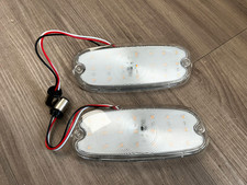 1958-1959 Chevy Truck Park Light Clear Lens LED Pair LH RH 3100 3200 3600 picture