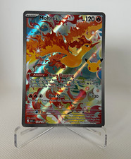 Pokémon TCG Moltres 130/128 30th Celebration Holo Full Art Illustration Rare picture
