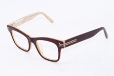 NEW L.A.M.B. LAMB LA109 BURGUNDY B:40 SQUARE AUTHENTIC FRAMES EYEGLASSES 50-18 picture