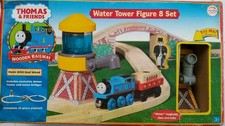 VTG Thomas Wooden Railway Water Tower Figure 8 Set Learning Curve Complete Plus picture