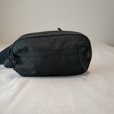 Tomtoc Black Nylon Aviator-T33 Chest Bag 1.5L Pack Fanny Pack Zip Closure Hiking picture