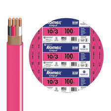 [FreeShip] [SuperDeal]⭐Southwire 10/3 Romex SIMpull NM-B Copper Wire 100ft⭐ picture