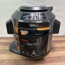 Ninja OL500 Foodi 14-in-1 Pressure Cooker Steam Fryer SmartLid / READ picture