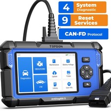 ⭐2026 TOPDON AD600S OBD2 Scanner Engine ABS SRS SAS AT TPMS EPB Diagnostic Tool⭐ picture