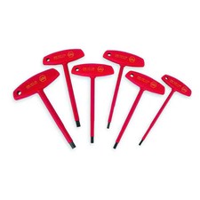 Wiha 33490 6 Piece Sae T-Shape Hex Key Set, 33490 picture