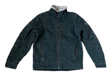 KÜHL Burr Jacket Men’s Medium Kanteen Distressed Canvas Sherpa Lined Jacket picture