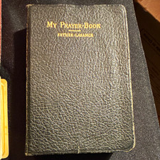 My Prayer-Book Rev. F. J. Lasance Leather Bound Benziger 1908 Catholic picture