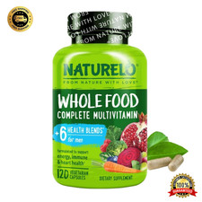 NATURELO Mens Multivitamins - Whole Food Multivitamin for Men - 120 Capsules  picture