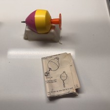 Vintage Mattel Wiz-Z-Zer Whirler Toy Set w/ Box & Instructions  picture