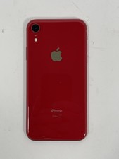 OEM Apple iPhone XR A1984 Rear Cover Housing Glass w/ Smallparts+Battery - Red picture
