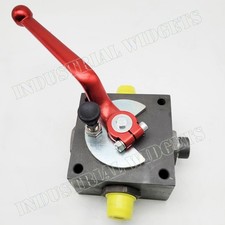 HYDAC KH3-16SR-L-1112 S0738 6000 PSI 3 Way Ball Valve Heavy DIN 12 Fittings -New picture