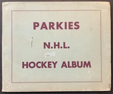 1954-1955 Parkhurst NHL Hockey Card Album Parkies Individual Sheets Players picture