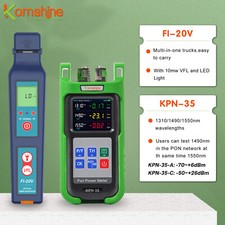 Komshine FI-20V Fiber Optic Identifier & KPN-35 PON Power Meter 1310/1490/1550nm picture