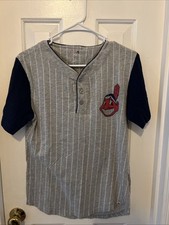 Francisco Lindor #12 Cleveland Indians Adult Small Majestic MLB Shirt picture