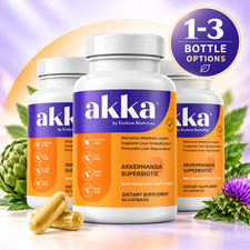 1-3 PACK AKKA Akkermansia Probiotic, Liver Health Digestion & Metabolism 60 Caps picture