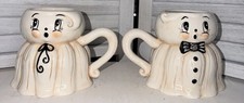 Johanna Parker Halloween Ghosts Couple Mug Set NEW 2026 picture
