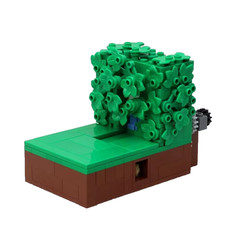 Homer Disappearing into Bush Meme – 227PCS Simpsons Building Block Set Funny Toy picture