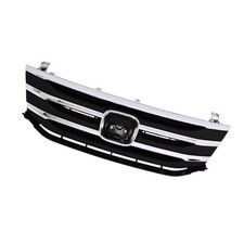 Front Black Grill Grille w/ Chrome Molding Trim For Honda Odyssey 2011 2012 2013 picture