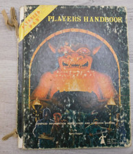 RARE AD&D Advanced Dungeons and Dragons Players Handbook TSR 1978 6th print 1980 picture