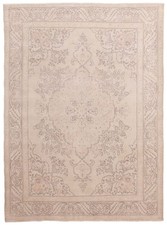 Vintage Traditional Hand-Knotted Area Rug 8'2