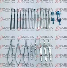 Strabismus Ophthalmic Eye Kit Micro Surgery Surgical Instruments Set 24 Pcs Set picture