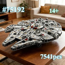 NEW 7541 PCS Millennium Falcon Ship Building Block Set picture
