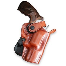 Paddle Holster w/Retention Strap Fits S&W 327 Snub Nose 8RD 357 Magnum 2