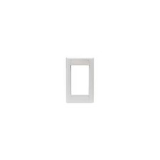 Hubbell iSTATION IMF1W Single Gang Modular Faceplate - 1-gang - White picture