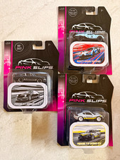 Jada Toys Pink Slips Diecast Car Lot of 3 Porsche & Bugatti Unopened Box 8+ picture