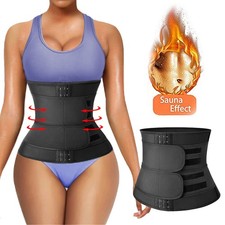 Body Shaper Waist Trainer Belt Slimming Sheath Belly Reducing Shaper Tummy Sweat picture