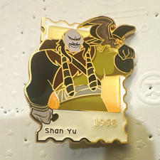 Disney Shan Yu Mulan Character Pin Single 1998 Disney Franchise picture