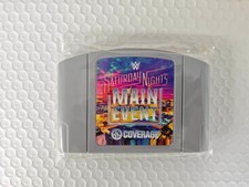 wwf Saturday night main event Game Cartridge For N64 USA Version picture