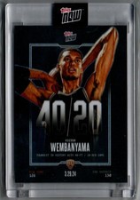 2023-24 Topps Now Victor Wembanyama 40/20 #VW-5 RC picture