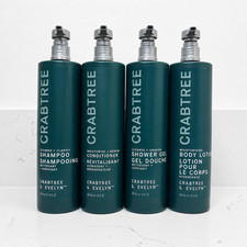 Crabtree & Evelyn Shampoo, Conditioner, Shower Gel, Body Lotion, 443 ML, 15 oz picture