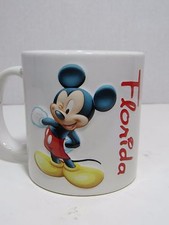 Mickey Mouse Florida Souvenir Coffee Mug Cup Sculptured Dimensional by Dakin picture