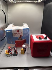 Tonies Toniebox Audio Player Marvel Bundle Spidey and 3 Tonies Characters. picture