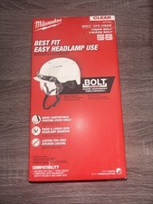Milwaukee 48-73-1410 Eye Visor Clear Dual Coat Lens Fit Milwaukee Safety Helmets picture