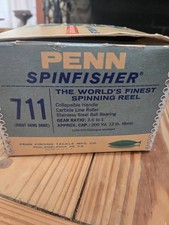 vintage Penn 711 fishing reel (rh retrieve) picture