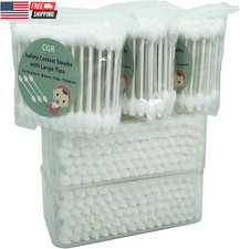 400Pcs  Baby Safety Cotton Swabs with Large Tips for Newborn, Babies, Kids, Chil picture