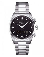DS Multi-8 Multi-Function Black Dial / Stainless Steel Bracelet Black Dial Wrist picture