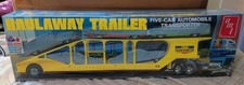 AMT - 5-Car Automobile Transporter Haulaway Trailer Model Kit, Scale 1/25 Sealed picture