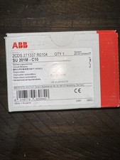 ABB SU201M-C10 Miniature Circuit Breaker 10kA, 10A, 1P UL489 2CDS271337R0104 picture