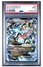 M Charizard EX Flashfire 69/106 PSA 9 CLEAN picture