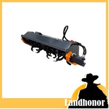 Landhonor 72IN Rotary Tiller Skid Steer Hydraulic Rototiller Soil Conditioner picture