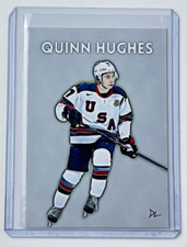 Quinn Hughes Limited Edition Artist Signed 