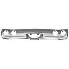 Bumper Face Bar Steel Rear fits 1971-1972 Chevy Chevelle 4033-800-71 picture