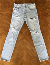 PacSun Men’s  Stacked  Skinny Distressed Jeans Size: 30 x 30 picture