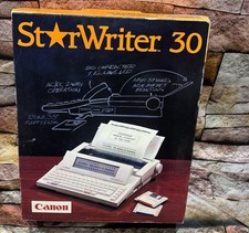 Canon StarWriter 30 Personal Publishing System Working w/ Cord & Box picture