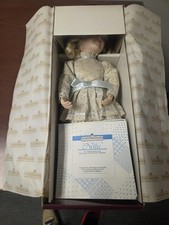 Vintage Ashton Drake Galleries Nellie Porcelain Doll Little House Prairie Box picture