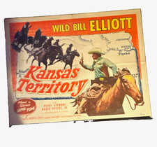  Kansas Territory Movies Poster - Wild Bill Elliott picture